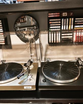 🎵coppia giradischi Akai revisionati 