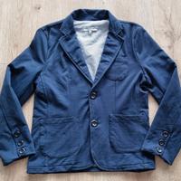 Blazer giacca blu cotone bambino tg 9/10 anni TDM