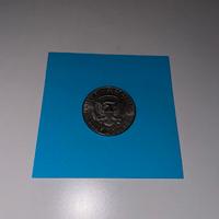 MONETA IN ARGENTO HALF DOLLAR U.S.A. 1974