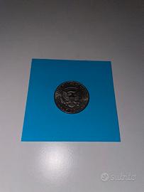 MONETA IN ARGENTO HALF DOLLAR U.S.A. 1974