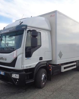 Iveco eurocargo 150e25 box + sponda