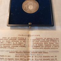 medaglia della roma campione d'italia 1982/83