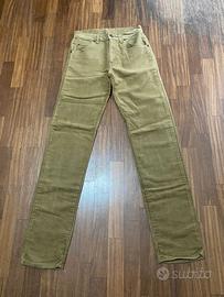 Jeans Uomo Levi's Taglia 44 - Verde Militare - Mad