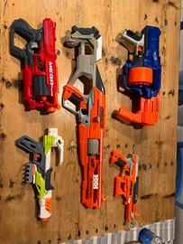 Nerf pistole giocattolo