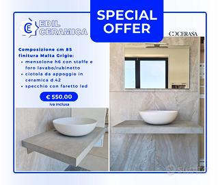 Mensolone bagno Cerasa