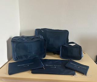 Set organizzatori da valigia per viaggio
