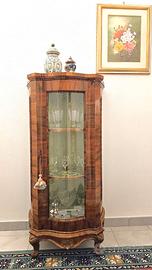 Cristalliera bombata in stile