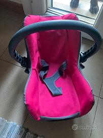 Seggiolino auto bambole