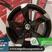 Cerchi Golf 5 6 7 8 tiguan t-roc 18 pollici neri