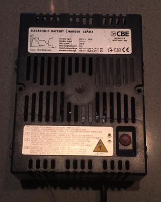 Carica batteria servizi camper