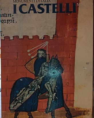Libro antico anni '80 riguardo i Castelli d'Italia