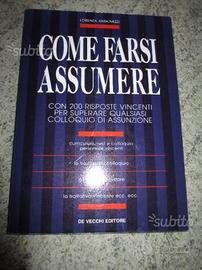 Libro "Come farsi assumere" di L. Annovazzi-usato