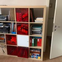 Libreria con cassetti IKEA