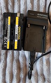 Kit PATONA: Batteria NP-F970 (Alta Capacità 6600mA