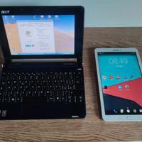 Acer Aspire one + Tablet Samsung 