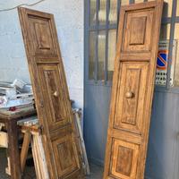 Ripristino mobili in legno naturale