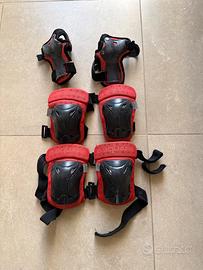 Kit protezioni roller blade - skateboard