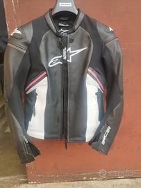 giubbotto moto donna
