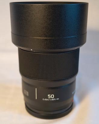 Obiettivo Panasonic Lumix S 50 mm f1.8 in garanzia
