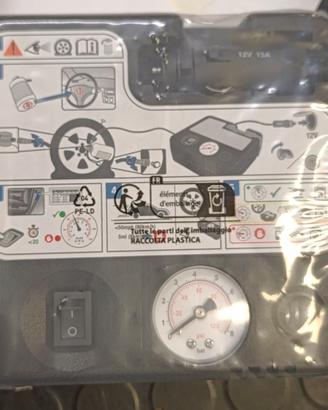 kit compressore e ripara gomme