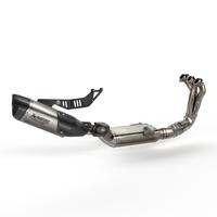 scarico completo AKRAPOVIC tracer 9 EURO 5 (sino a