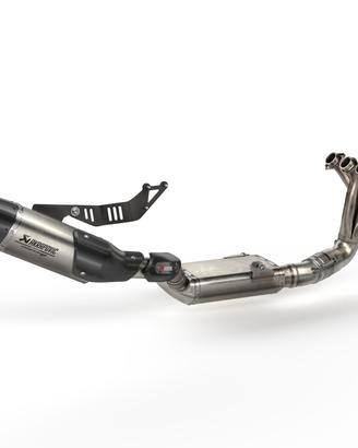 scarico completo AKRAPOVIC tracer 9 EURO 5 (sino a