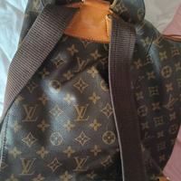 Zaino Montsuoris Luis Vuitton in pelle