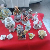 14 oggetti Capodimonte 
