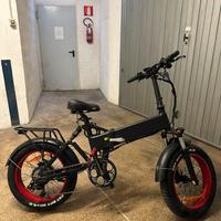 E-Bike in alluminio pieghevole