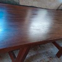 tavolo in legno artigianale