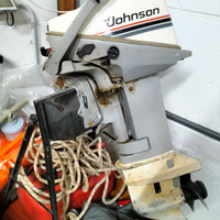 Motore Johnson J15BA fuoribordo 15 CV