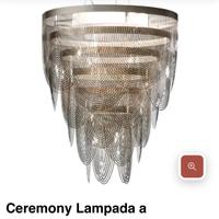 Lampadario Ceremony Pendant bianco di Slamp