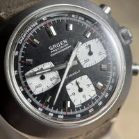 Gruen precision Cronografo 1965 bitonale C manuale