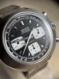 Gruen precision Cronografo 1965 bitonale C manuale