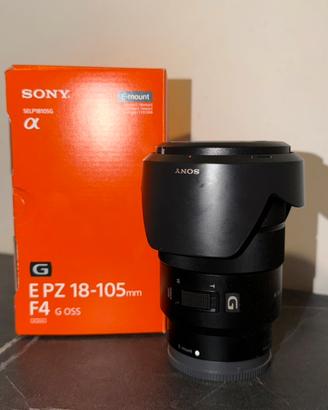 Obbiettivo Sony E PZ 18-105mm f4 G OSS