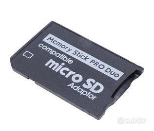 adattatore Memorystick microSD psvita