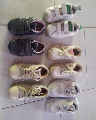 Scarpe vari modelli per bimbi