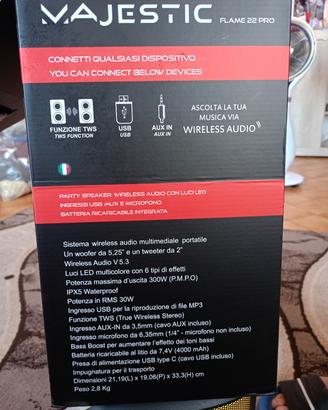 CASSA BLUETOOTH MOLTO POTENTE 