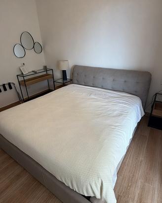 Letto contenitore con materasso
