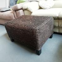 tavolino in rattan rettangolare 