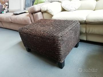 tavolino in rattan rettangolare 