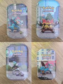 4 Tin Box Pokemon per il 30° anniversario 
