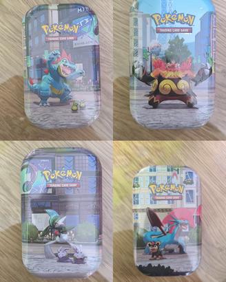 4 Tin Box Pokemon per il 30° anniversario 