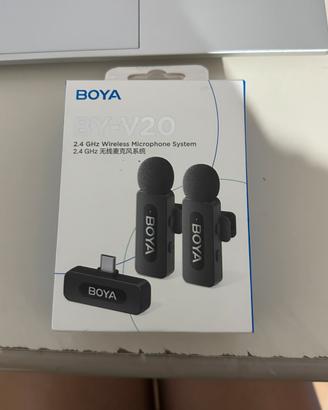Microfono Wireless Boya BY-V20 usb C