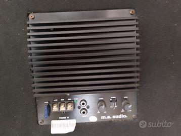 Subwoofer,seminuovo, compreso di amplificatore
