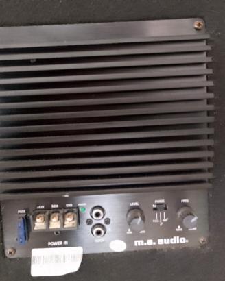 Subwoofer,seminuovo, compreso di amplificatore