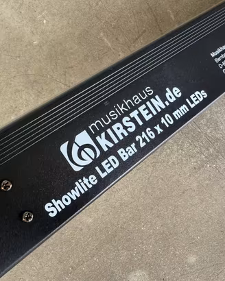 Show lite barra led luminosa 216 led da 10 mm