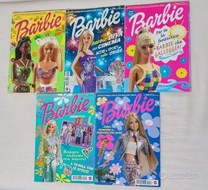 Barbie 5 riviste vintage anno 2000