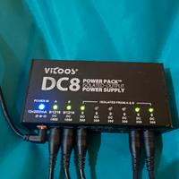 Alimentatore per Pedali Vitoos DC 8 Power Supply