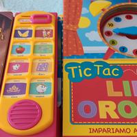 libro orologio e la bella e la bestia